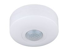 Датчик движения ИК/Лк Elektrostandard SNS-M-02 230В 1,2КВа/300вт LED/360°/6м/10c-7мин 3/2000Лк IP20 картинка 
